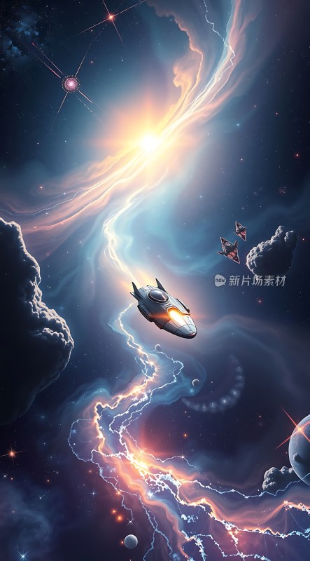 星际航行探索未知领域