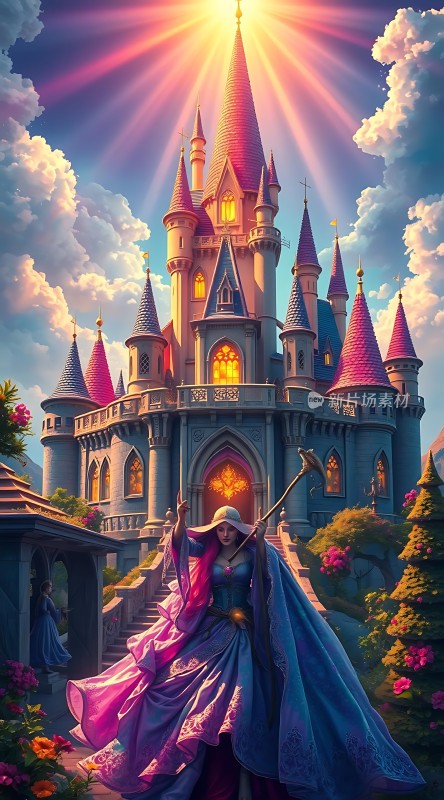 魔法城堡与公主