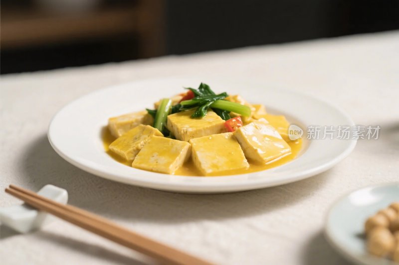 咖喱豆腐美食图
