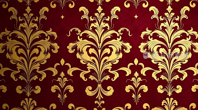 金丝绒背景图案