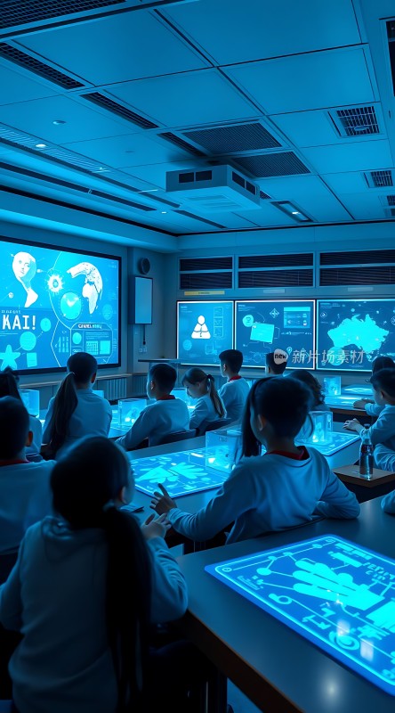 未来教室科技互动学习新体验