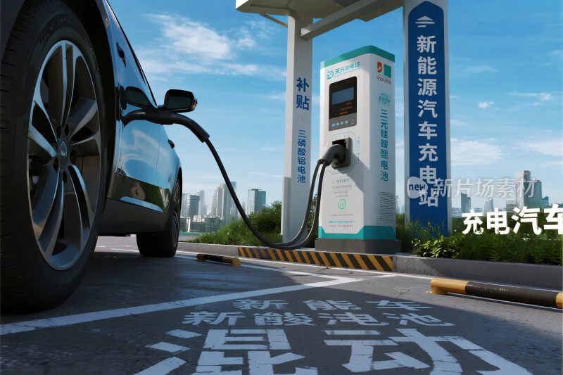 新能源汽车充电场景
