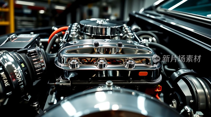 发动机核心部件展示