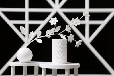 黑白简约装饰摆件图 黑白简约装饰摆件图