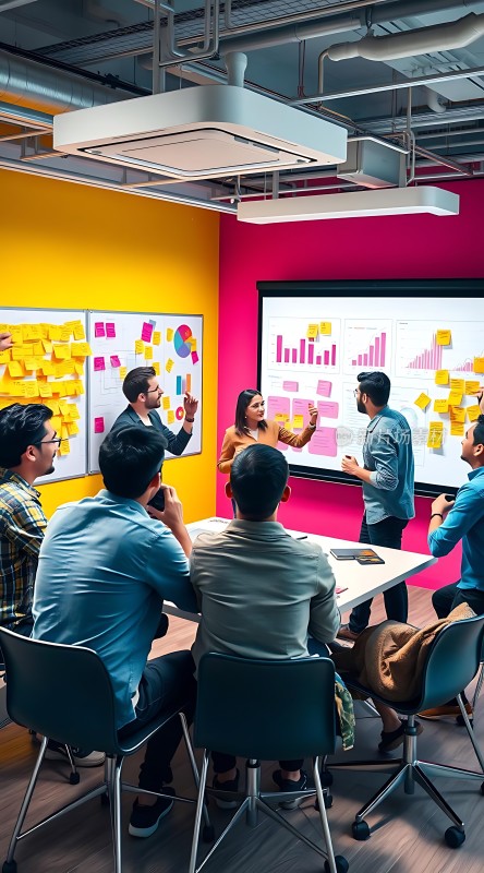 团队协作头脑风暴会议