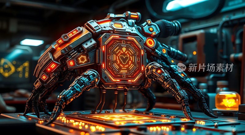 未来科技机械装置