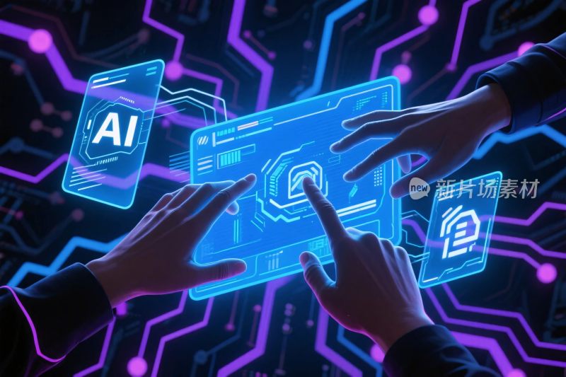 科技未来交互界面