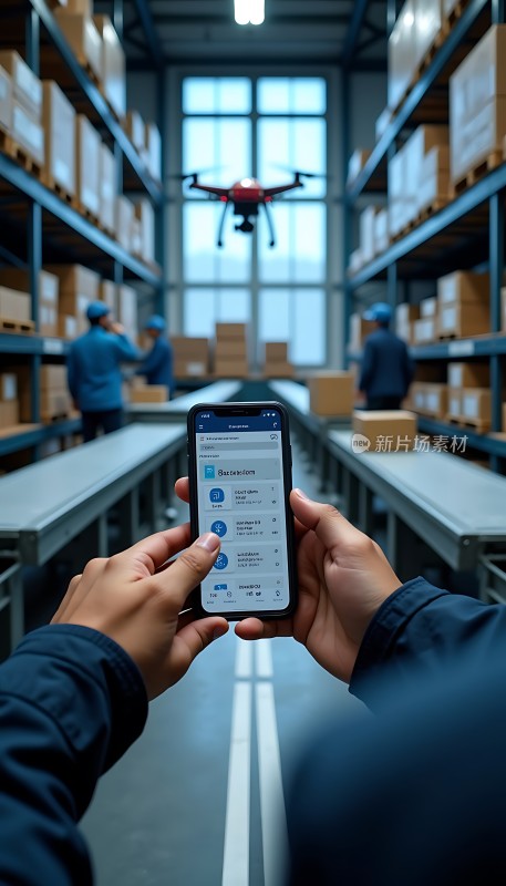 智能仓储无人机配送高效物流管理