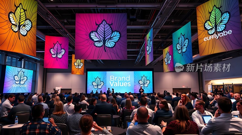 品牌价值会议现场