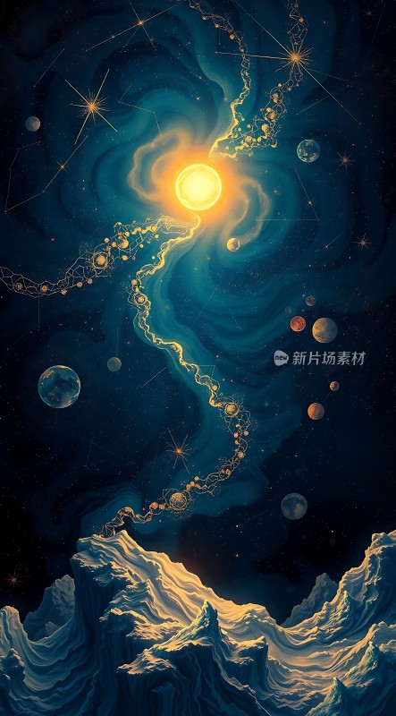 星河璀璨宇宙奥秘