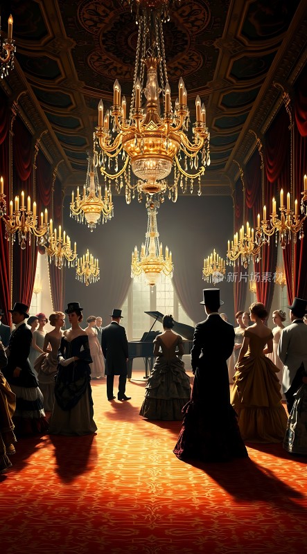 金色大厅里的华丽舞会