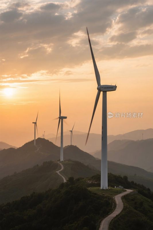山地风电景观