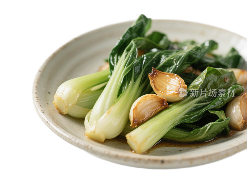 炒青菜免抠素材