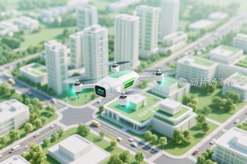 城市无人机配送场景