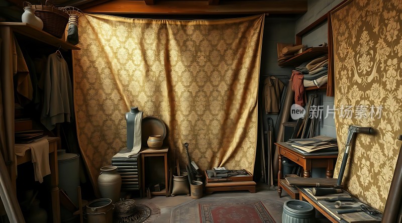 古董工坊里的秘密角落