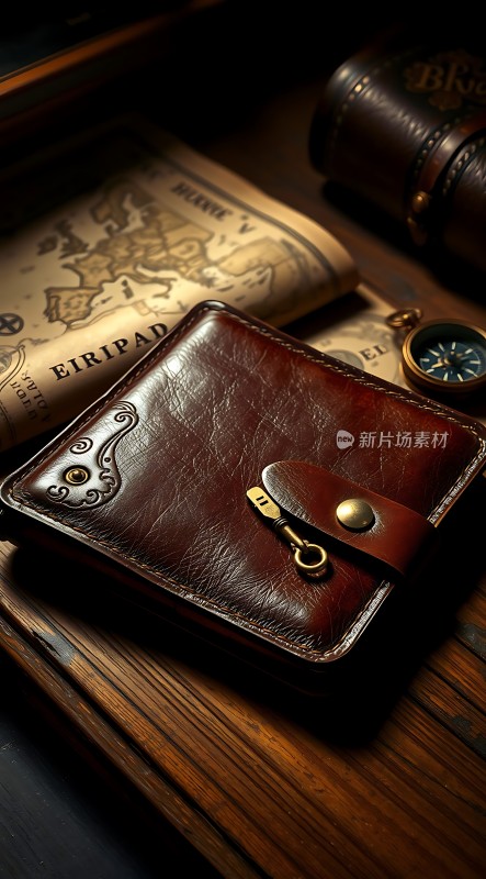复古皮革钱包精美设计彰显品味