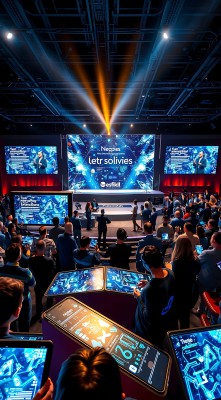 科技盛宴Necples新品发布会现场 科技盛宴Necples新品发布会现场