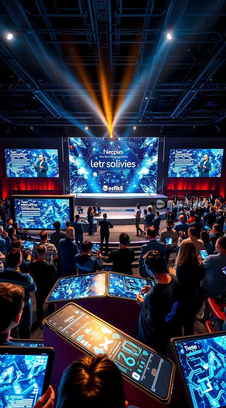 科技盛宴Necples新品发布会现场