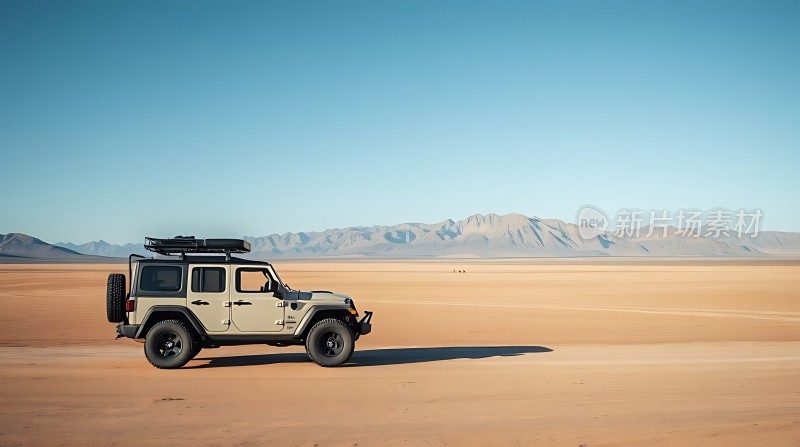 沙漠探险之旅 Jeep穿越无垠沙海