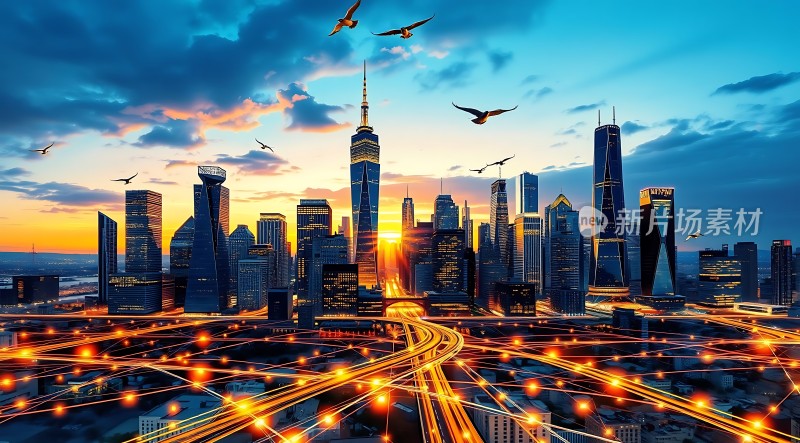 未来之城科技与自然共融