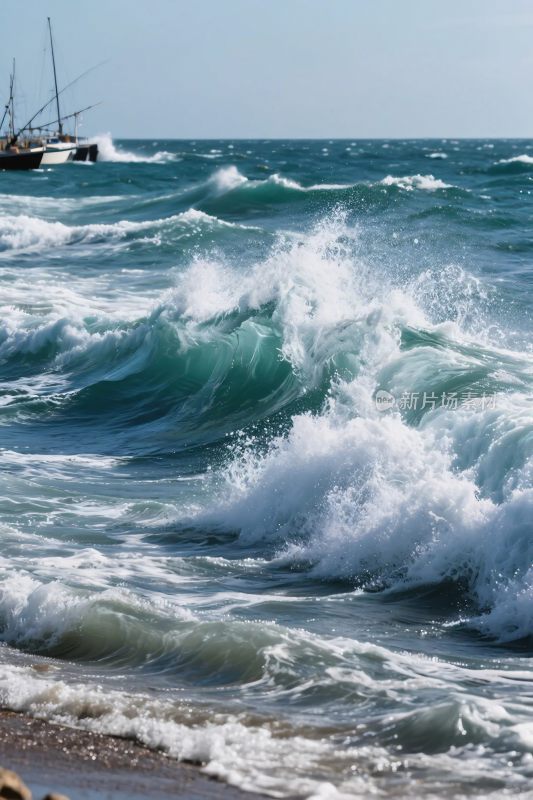 海洋海浪风景摄影