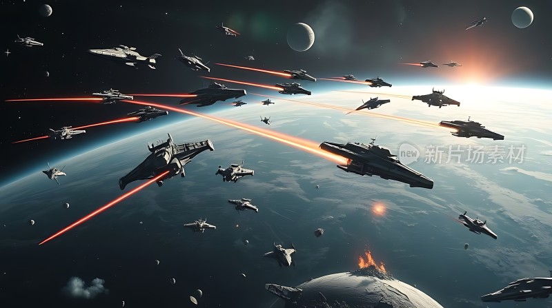 星际激战太空舰队对决