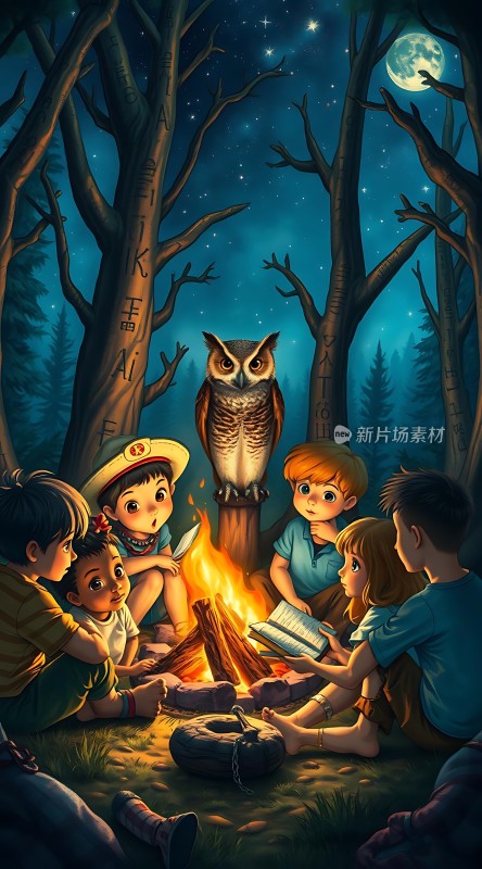 篝火旁的冒险故事