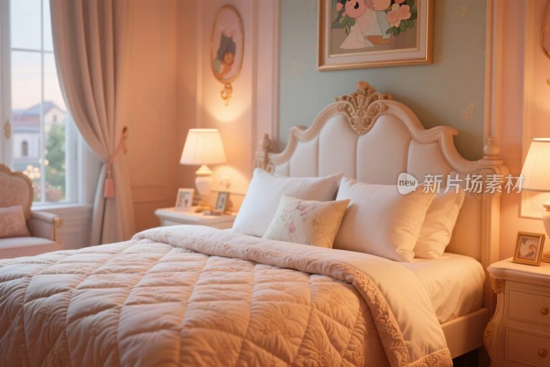 温馨卧室布置效果图