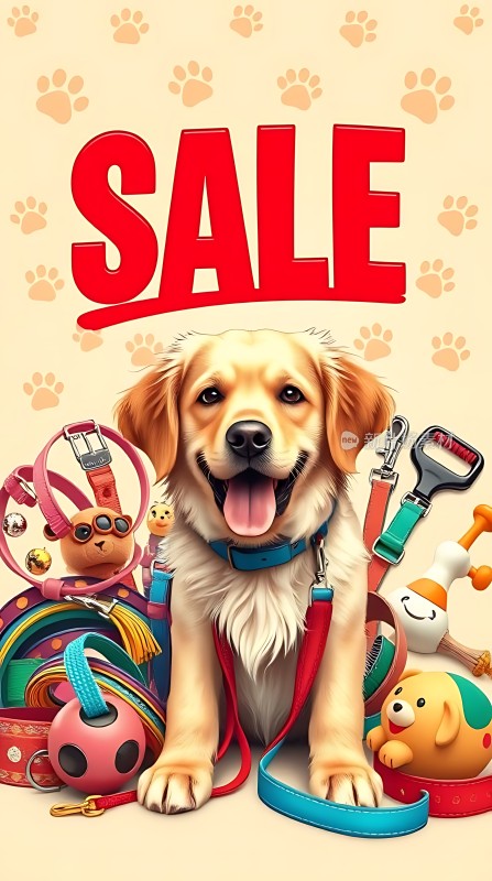 狗狗用品大促销优惠多多！