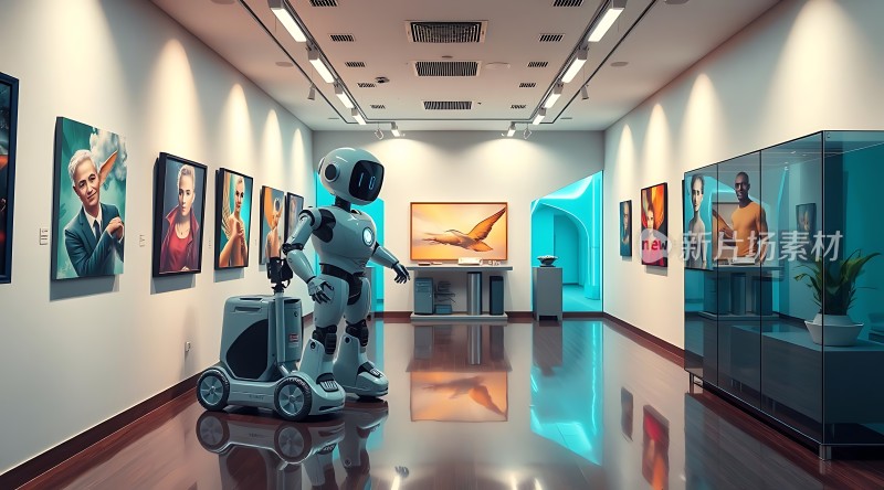 机器人巡展艺术馆