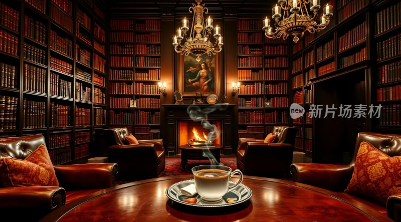 书房里的温暖时光