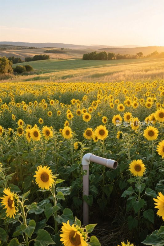 向日葵田园风景