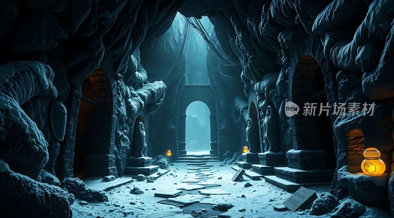 冰封古洞探秘之旅