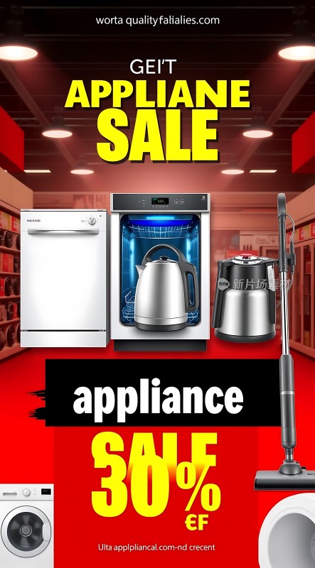 家电大促30%折扣等你来抢！