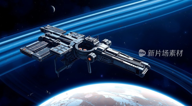 星际飞船探索未知宇宙