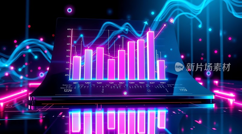 数据驱动决策的未来科技图表展示