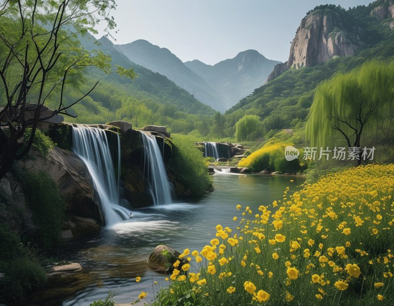 青州黄花溪美景