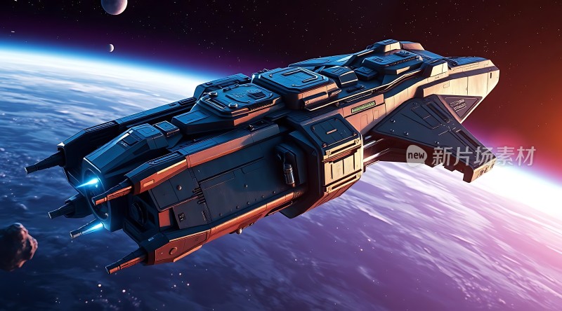 星际航行未来飞船探索宇宙奥秘