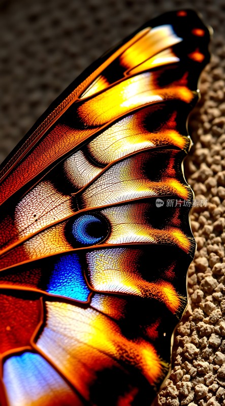 蝴蝶翅膀上的神秘眼睛