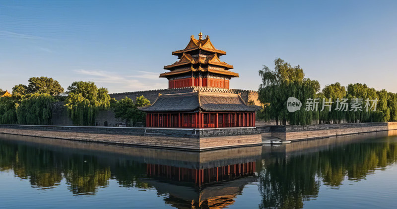 古典传统建筑古迹城市景观历史文化旅游