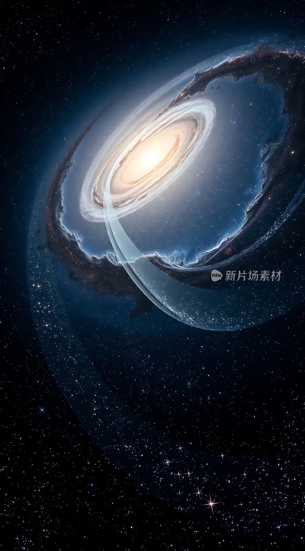 宇宙螺旋星系之美