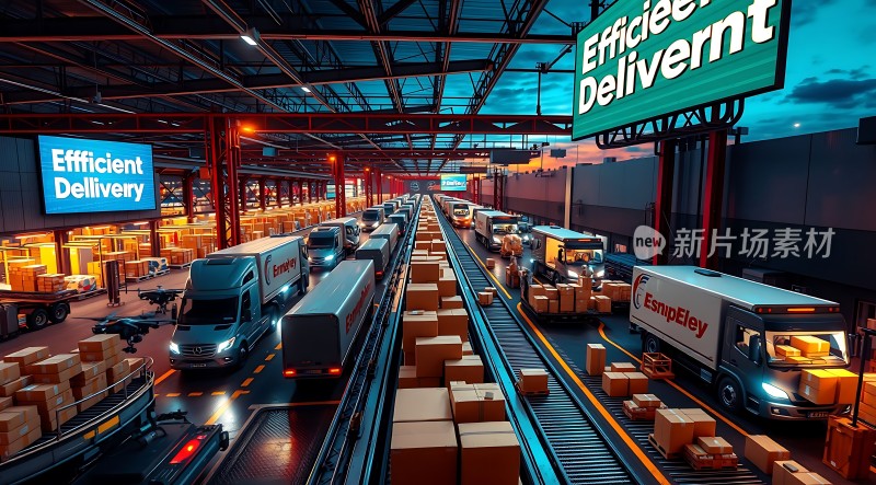 高效配送中心
