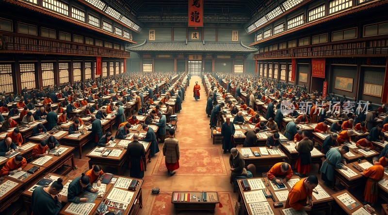 科举考场风云际会