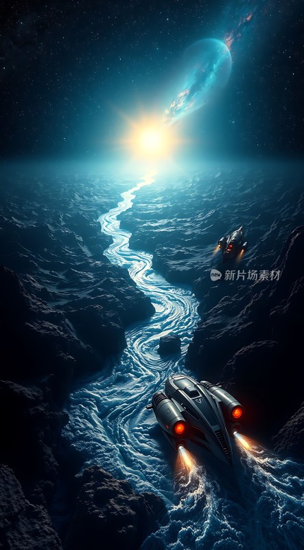 星际航行探索未知领域