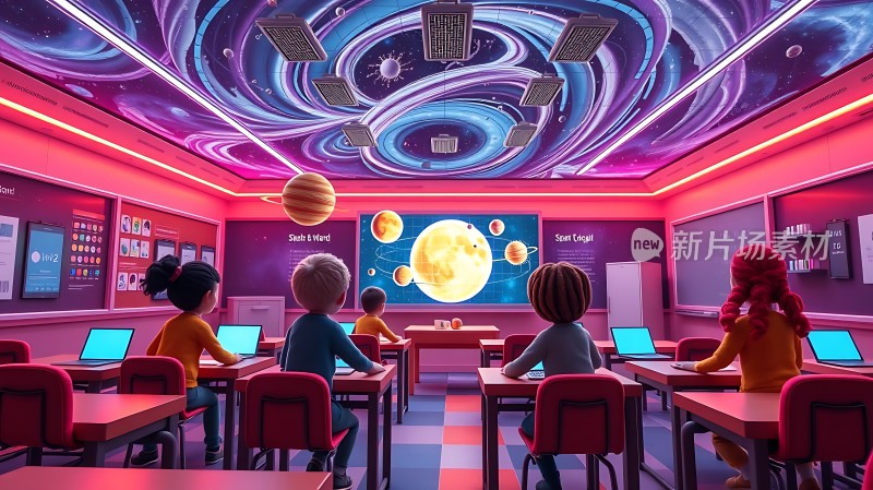 未来教室探索宇宙奥秘