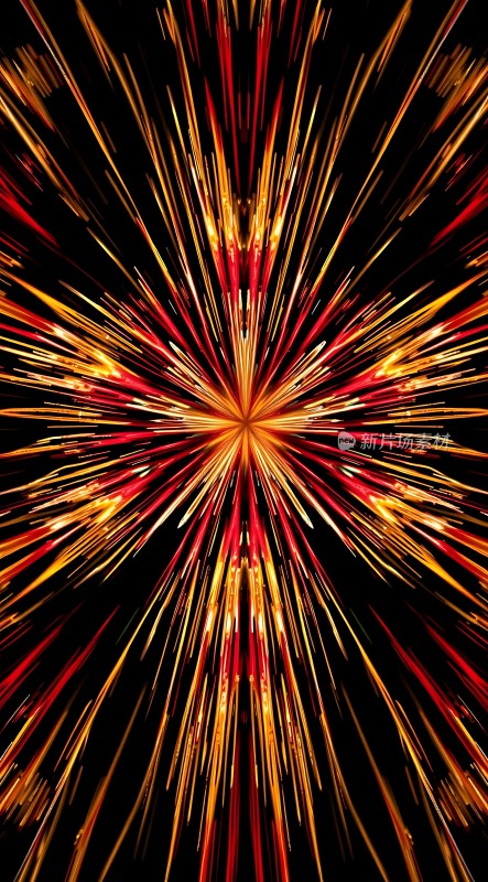 璀璨星河光芒四射