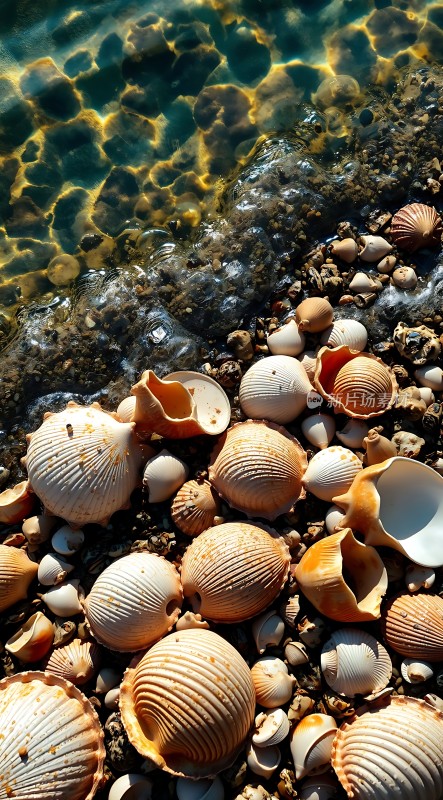 阳光下的贝壳世界