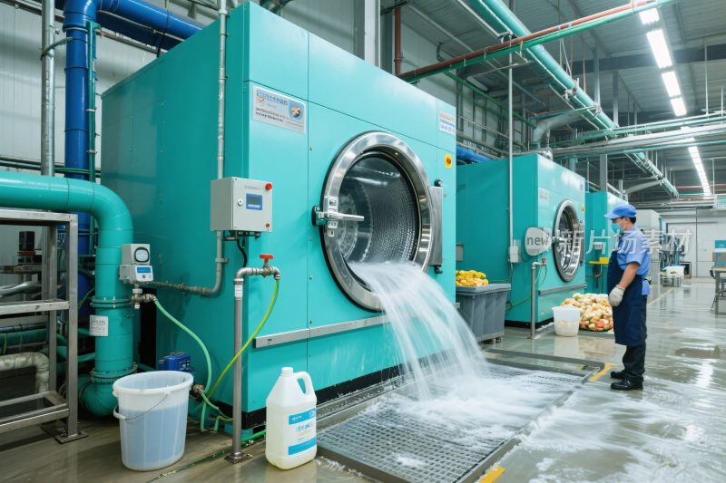 工业洗涤设备车间场景