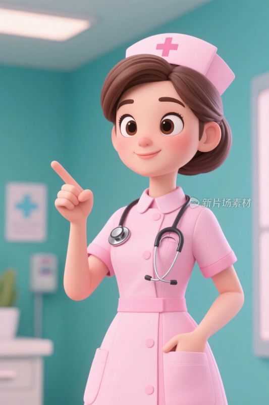 卡通护士形象
