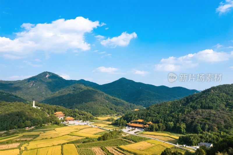 乡村田园山水风景